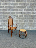 THONET CHAIR + OTTOMAN