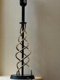 Brass Table Lamp With Atomic Silhouette (c. 1970s)