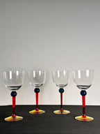 VINTAGE CHRISTIAN DIOR CRYSTAL GOBLETS