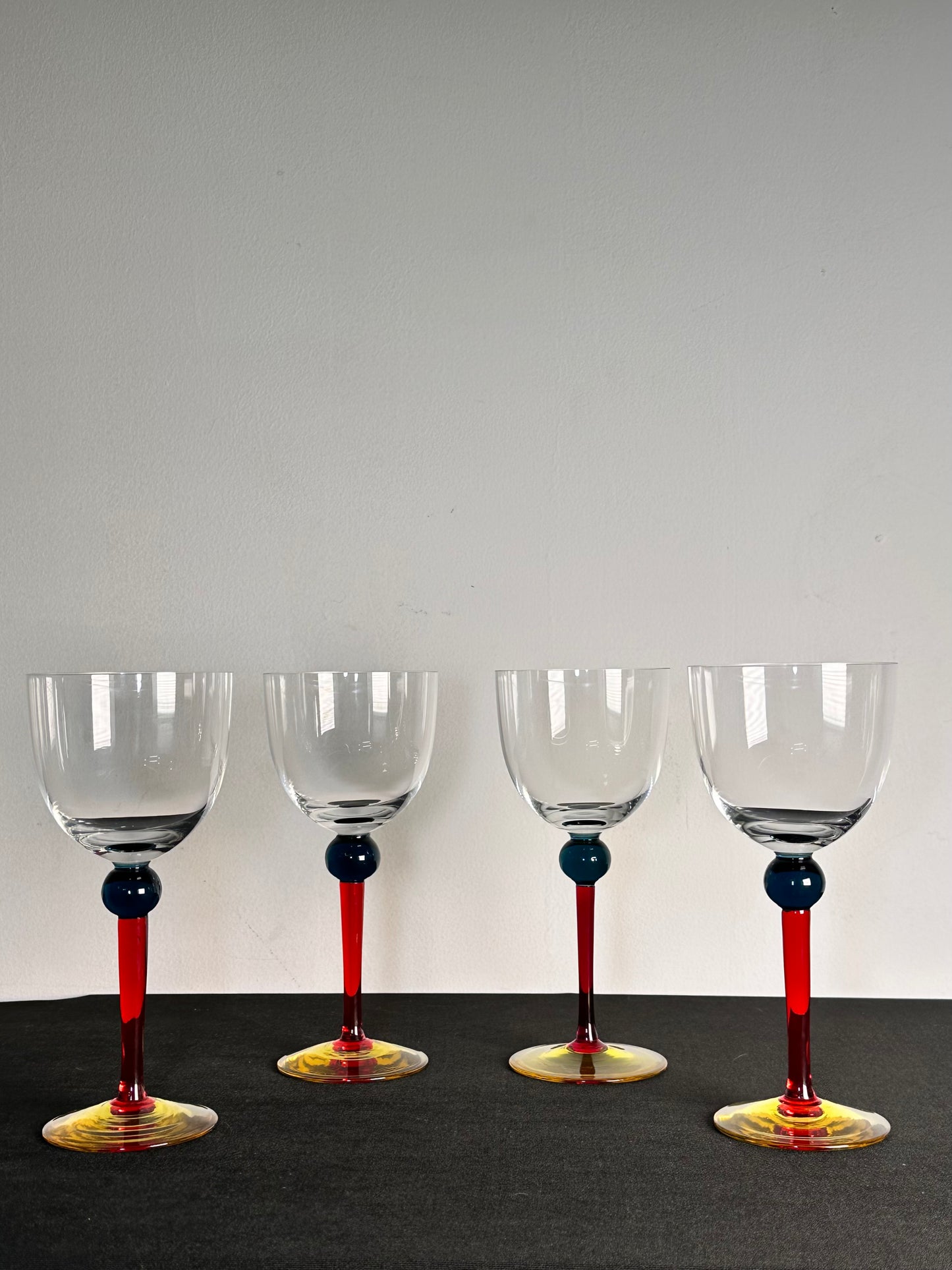 VINTAGE CHRISTIAN DIOR CRYSTAL GOBLETS