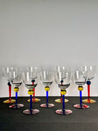 VINTAGE CHRISTIAN DIOR CRYSTAL GOBLETS