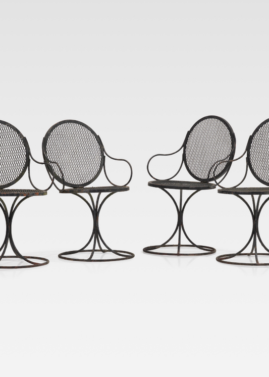 VINTAGE PATIO CHAIRS (ATTRIB. SALTERINI)