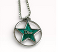Vintage Christian Dior Star Pendant Necklace (c. 1990s)