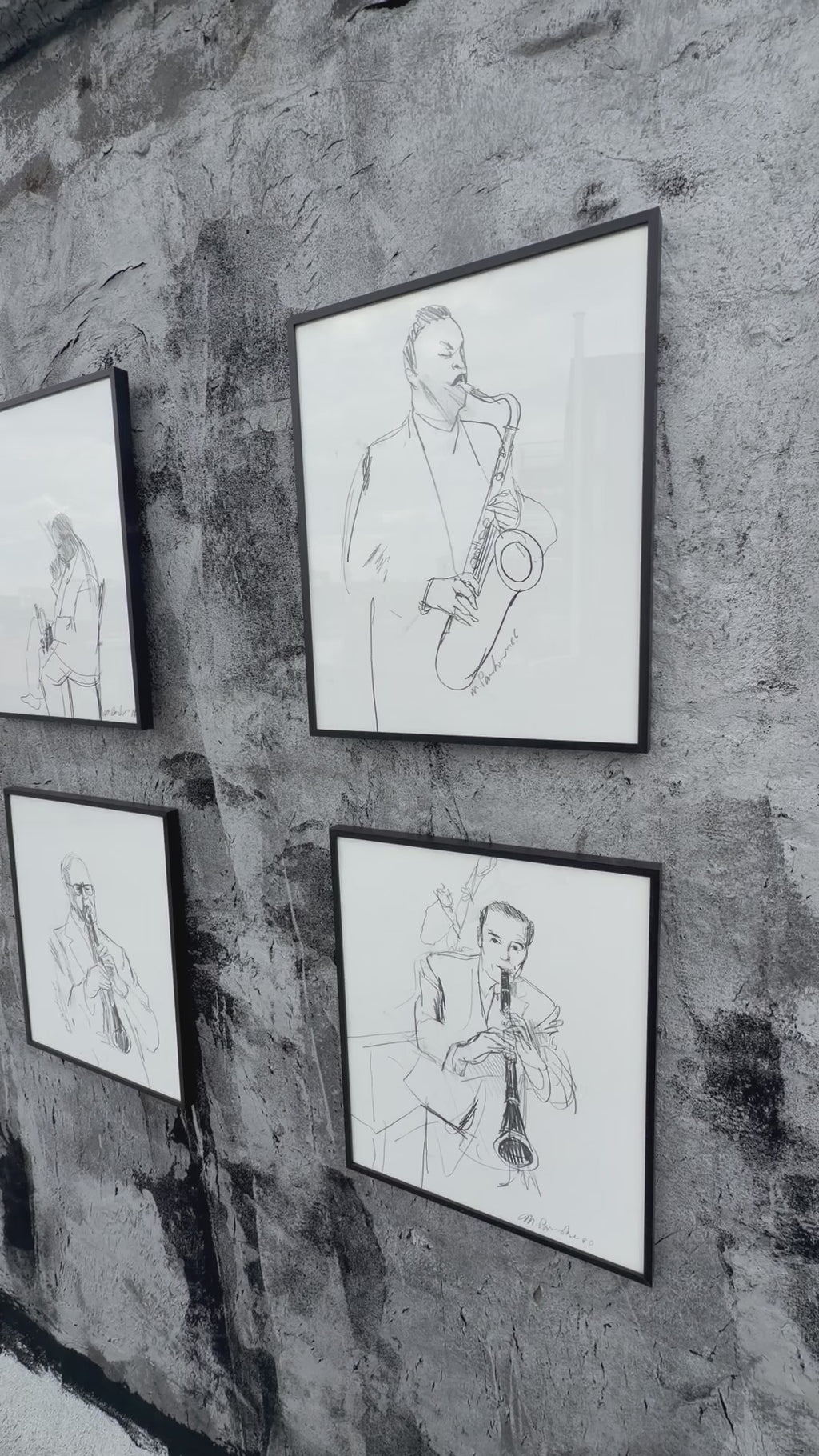 Musicians Portraits by Michael Paraskevas