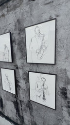 Musicians Portraits by Michael Paraskevas
